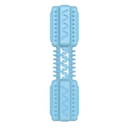 Bone-Shaped Teething Toy – Soft TPR Chew for Dogs (Random Color)