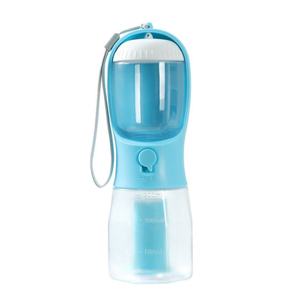 Luxe 3-in-1 Pet Water Bottle + Filter, Feeder and Waste Bag Holder (Offer Inside!)