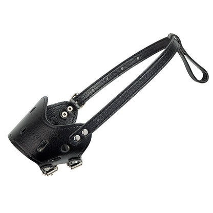 Signature Leather Dog Muzzle – Handcrafted Elegance (Fast Shipping)