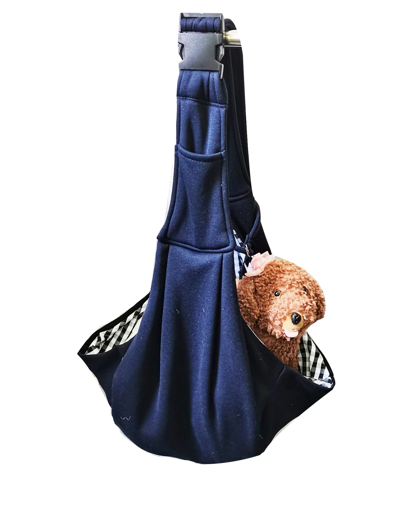 Crossbody Pet Carrier with Adjustable Strap – Soft & Lightweight