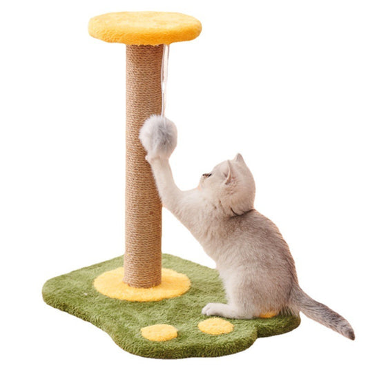 Playful Petal Cat Scratcher – Sisal Post Toy for Kittens & Cats