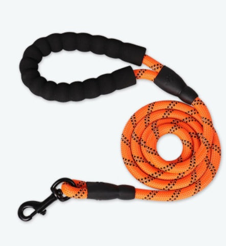 Reflective Nylon Dog Leash – Durable & Customizable