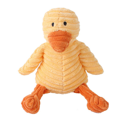Plush Squeaky Animal Dog Toy – Adorably Durable Pet Playmate