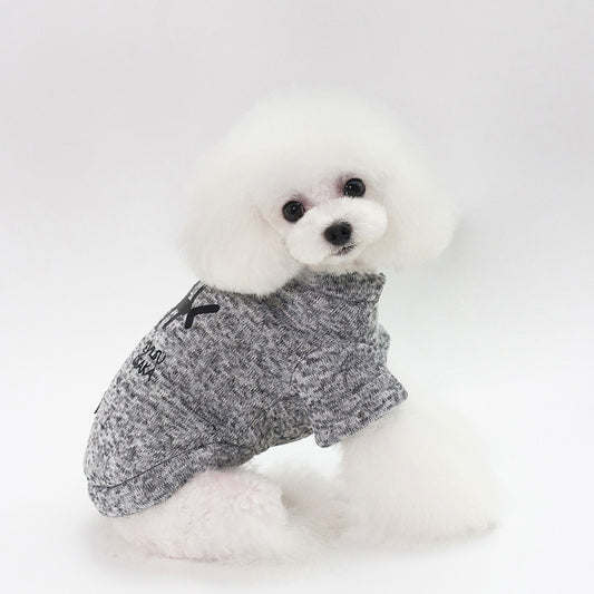 SoftBone™ Winter Sweater – Wool Blend Knit with Graphic Accent