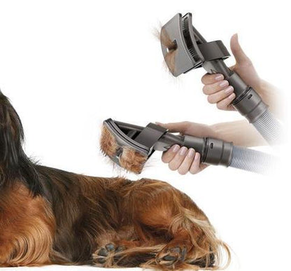 Vacuum-Assist Grooming Brush – Smart Hair Removal for Pets of All Sizes