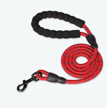 Reflective Nylon Dog Leash – Durable & Customizable