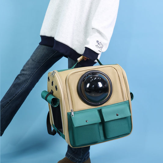 Sleek Expandable Pet Backpack – Stylish Cabin Bag