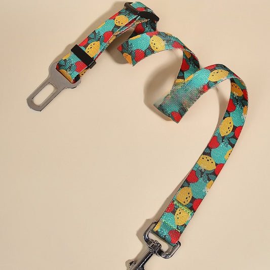 Stylish Pet Car Seat Belt – Secure & Chic Travel Leash