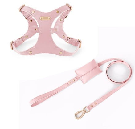 Luxury Leather Chest Harness – Sleek & Secure (6 colours available)