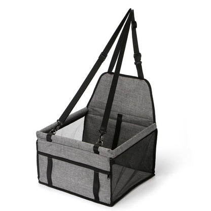 CruzeNest™ Premium Pet Car Seat/ Basket - Foldable & Secure