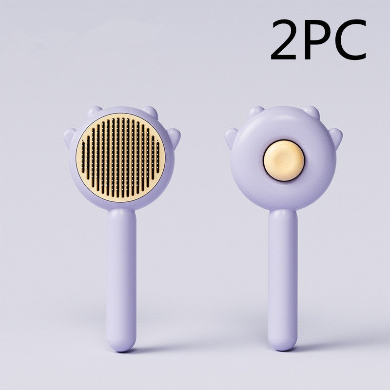 Gentle Pet Massage Comb – Hair Removal & Grooming Brush for Cats & Dogs