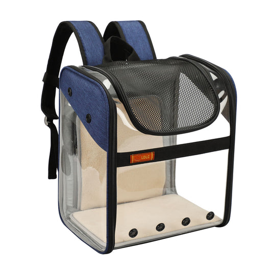 AirView Pet Backpack – Ultra-Breathable Travel Space for Cats & Dogs
