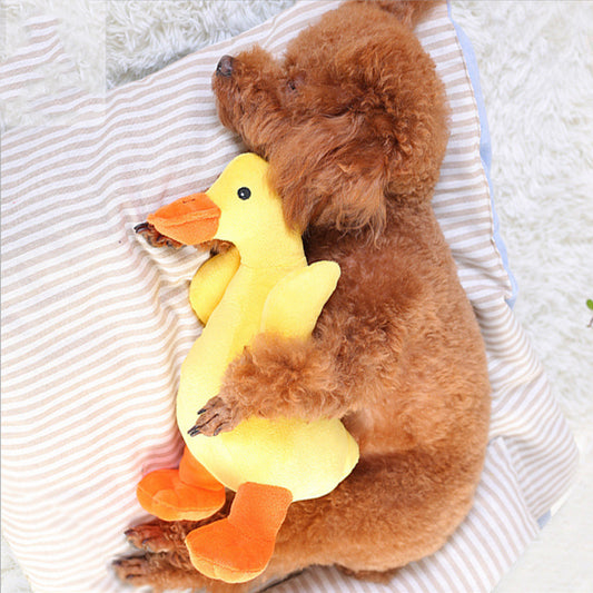 Soft Plush Duck Squeaky Toy – Comfort & Fun for Your Pet