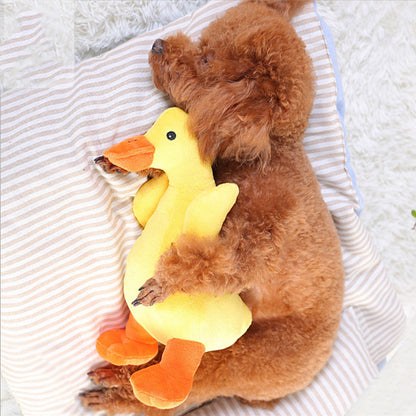 Soft Plush Duck Squeaky Toy – Comfort & Fun for Your Pet
