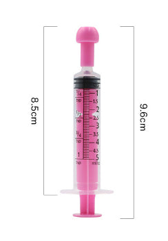 Pet Colourful Plastic Syringe Feeder