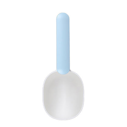 Ergonomic Pet Food Scoop With Clip Handle – Food-Grade ABS, Vibrant Colors (Fast Shipping)