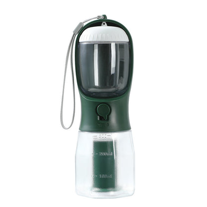 Luxe 3-in-1 Pet Water Bottle + Filter, Feeder and Waste Bag Holder (Offer Inside!)