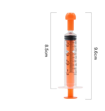 Pet Colourful Plastic Syringe Feeder