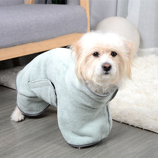 Quick-Dry Pet Bathrobe – Absorbent Towel Wrap for Dogs & Cats