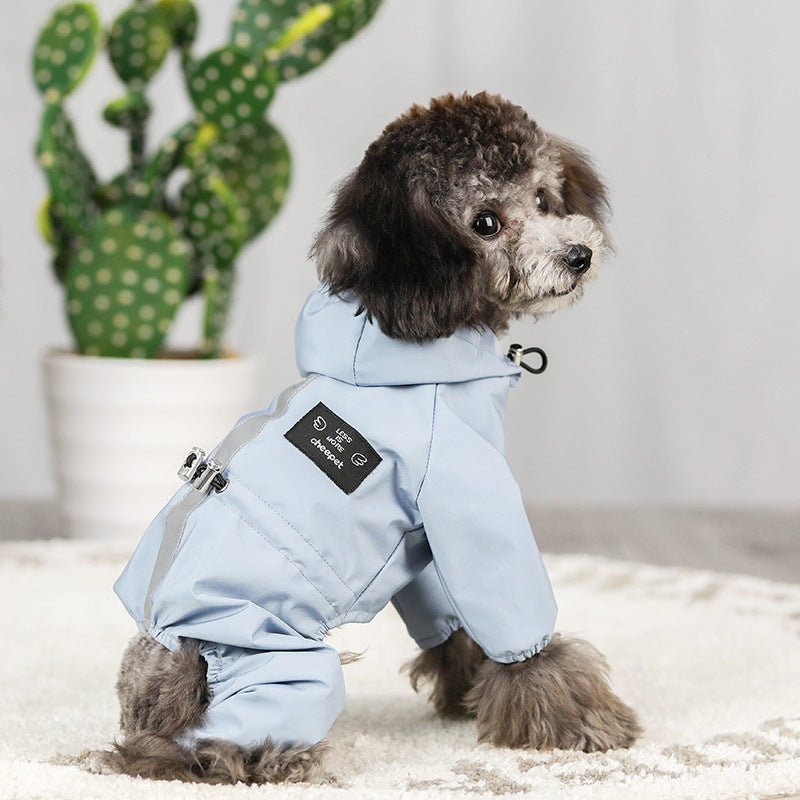 RainShell™ Pet Raincoat – Waterproof, Reflective, and Hooded - All Seasons