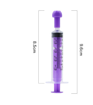 Pet Colourful Plastic Syringe Feeder
