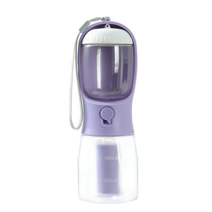 Luxe 3-in-1 Pet Water Bottle + Filter, Feeder and Waste Bag Holder (Offer Inside!)