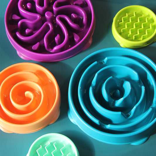 Bloom Slow Feeder Bowl – Anti-Choke Design for Healthy Mealtimes