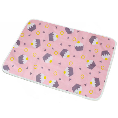 Stylish Cartoon Pet Pad – Washable Cotton Waterproof Mat