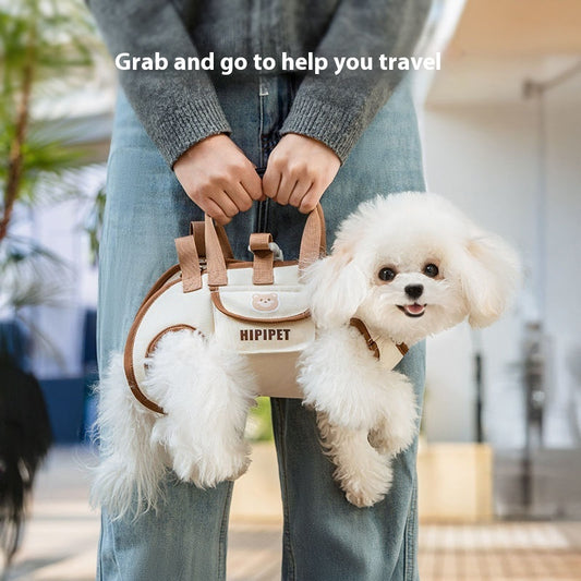 Pet Shoulder Bag – Stylish Crossbody Carrier for Cats & Small Dogs
