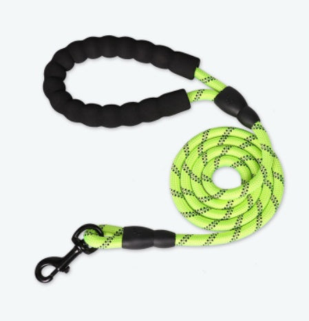 Reflective Nylon Dog Leash – Durable & Customizable