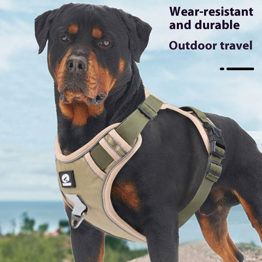 Tactical Dog Vest Harness – Durable Chest Strap for All-Weather Adventures
