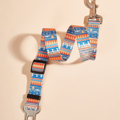 Stylish Pet Car Seat Belt – Secure & Chic Travel Leash