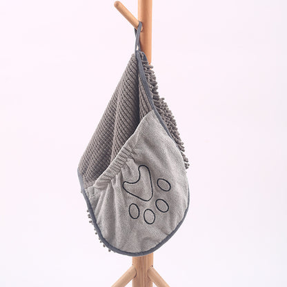 Ultra-Absorbent Chenille Pet Drying Towel – Soft, Cozy & Fast-Drying