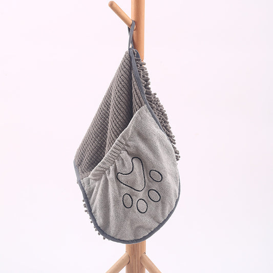 Ultra-Absorbent Chenille Pet Drying Towel – Soft, Cozy & Fast-Drying