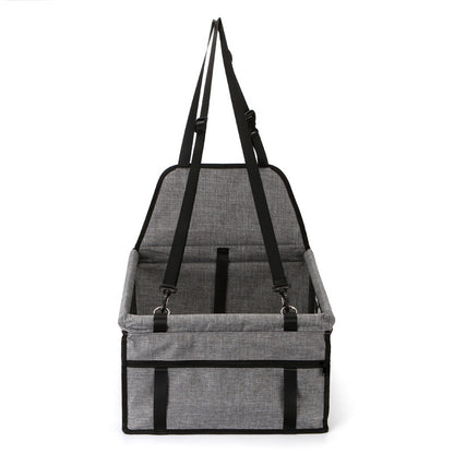 CruzeNest™ Premium Pet Car Seat/ Basket - Foldable & Secure