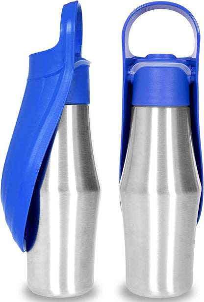 EchoSteel™ Pet Bottle - BPA-Free Smart Return, Luxe Grip