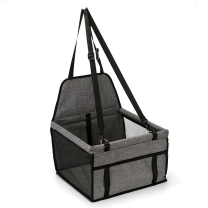 CruzeNest™ Premium Pet Car Seat/ Basket - Foldable & Secure