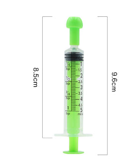 Pet Colourful Plastic Syringe Feeder