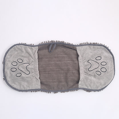 Ultra-Absorbent Chenille Pet Drying Towel – Soft, Cozy & Fast-Drying