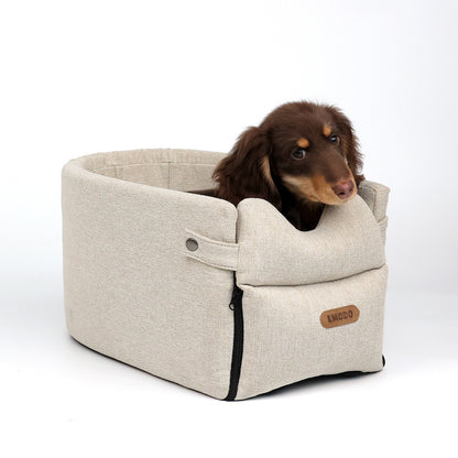 Chic Pet Travel Seat – Secure, Soft & Stylish for Cars