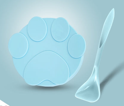 Stylish Silicone Pet Can Lid – Fresh-Keeping Spoon Set