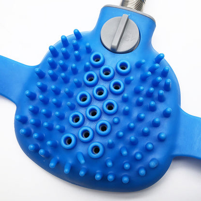 Outdoor Pet Shower Brush – 2.5M Hose with Dual Adapters