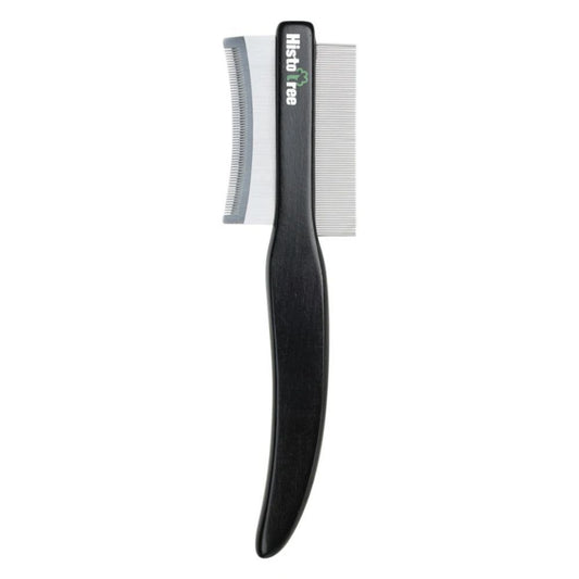 Double-Sided Stainless Steel Pet Comb – Deshedding & Flea Removal for Dogs & Cats