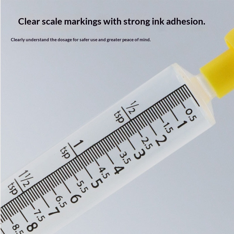 Pet Colourful Plastic Syringe Feeder