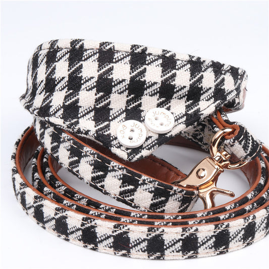 English Heritage Dog Collar – Classic Bow or Scarf Style (Leash Available Separately)